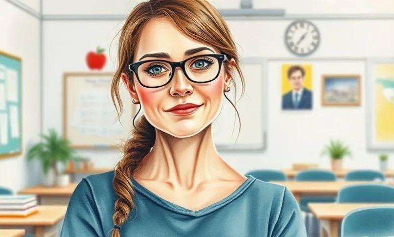 Öğretmenlikte tükenmişlik. Sınıf yönetimi ve motivasyon dengesi zorlukları yaşayan bir öğretmen.