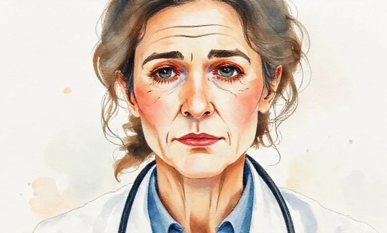 Yoğun duygusal yükle başa çıkan bir psikoloğun motivasyon dengesi ve ruh sağlığı arayışı.