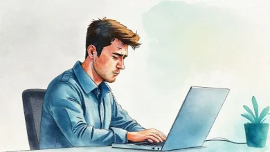 Yorgun yazılım geliştiricinin tükenmişlik sendromuyla mücadelesi ve önleyici yaklaşımlar.